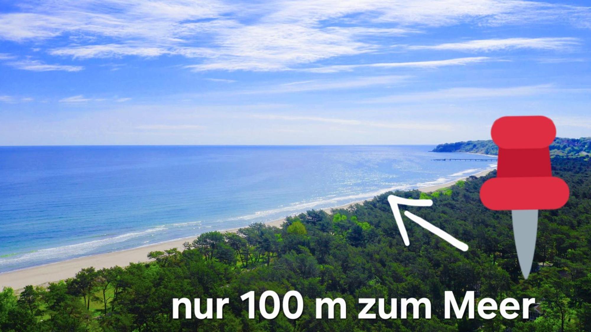 Pink Und Meer - Meerblick, Sauna, Kamin & Whirlpool Baabe Exterior photo