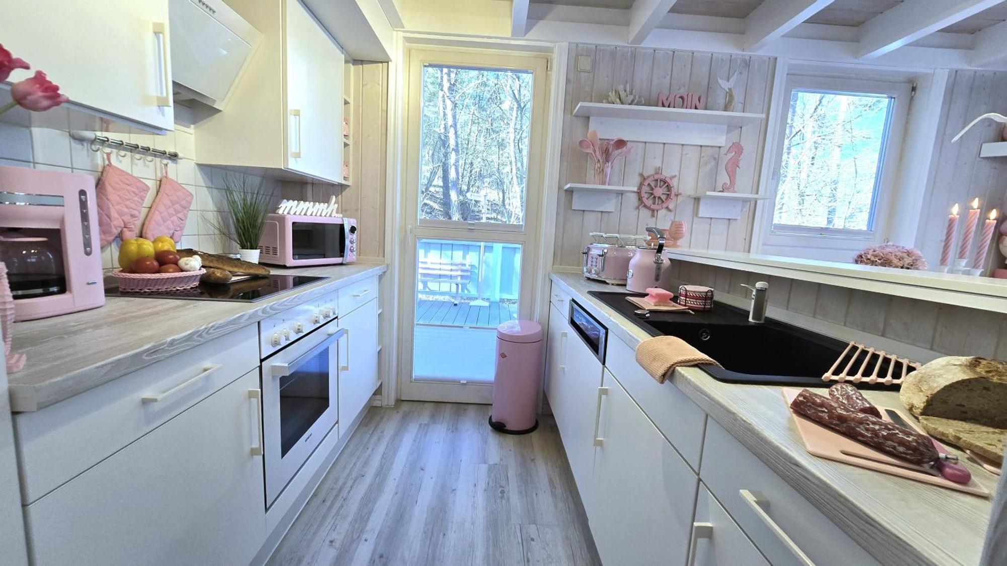 Pink Und Meer - Meerblick, Sauna, Kamin & Whirlpool Baabe Exterior photo