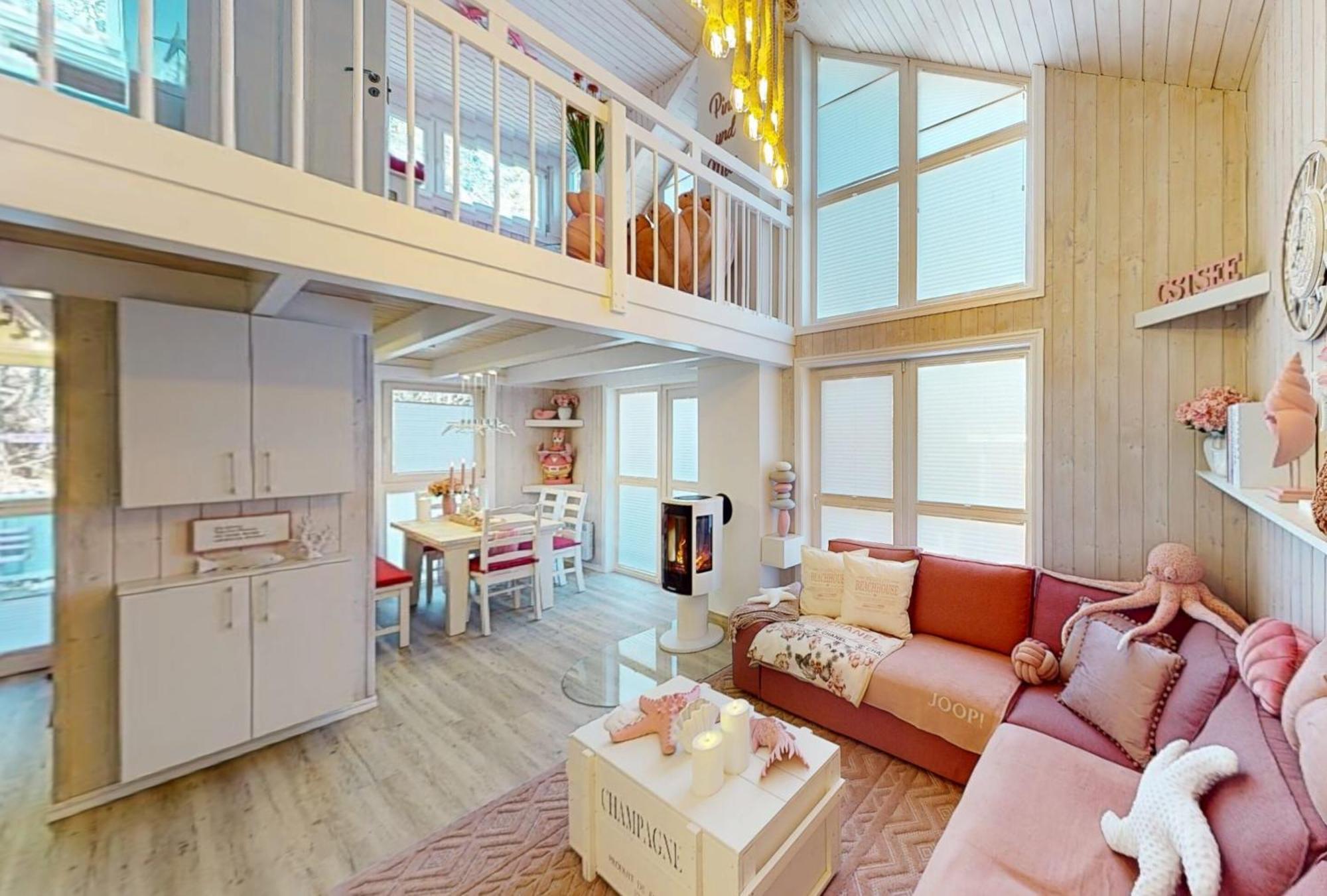 Pink Und Meer - Meerblick, Sauna, Kamin & Whirlpool Baabe Exterior photo